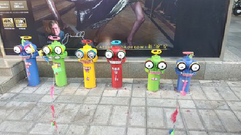 遂宁商业区彩绘