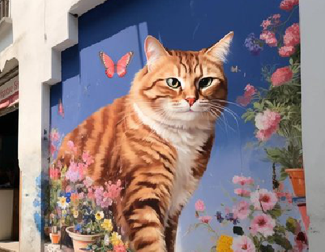 遂宁自己绘制有个性的手绘墙