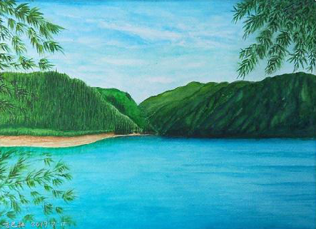 遂宁在墙绘中，如何绘画绿水青山？