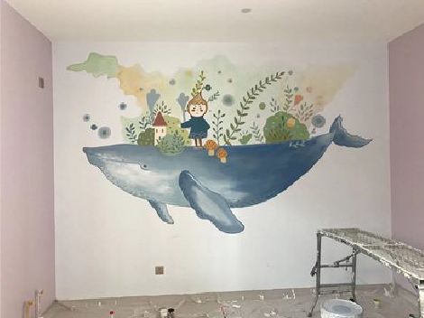 遂宁手绘墙的特点及优势。